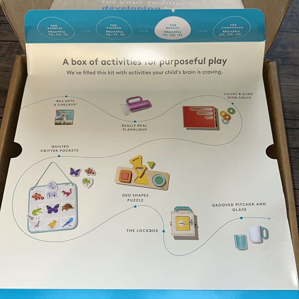 LOVEVERY The Realist Play Kit - Months 19, 20, 21